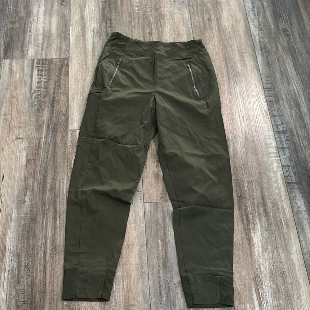 Athleta Jogger Pants Olive Green Size 2
